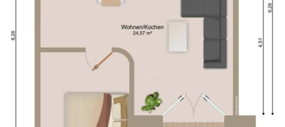 Apartamento de 1 dormitorio en Dithmarschen, Germany No. 225438 10