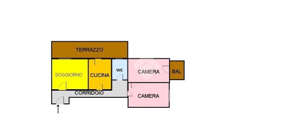 3 rooms Apartment in Cosenza, Italy No. 4770 24