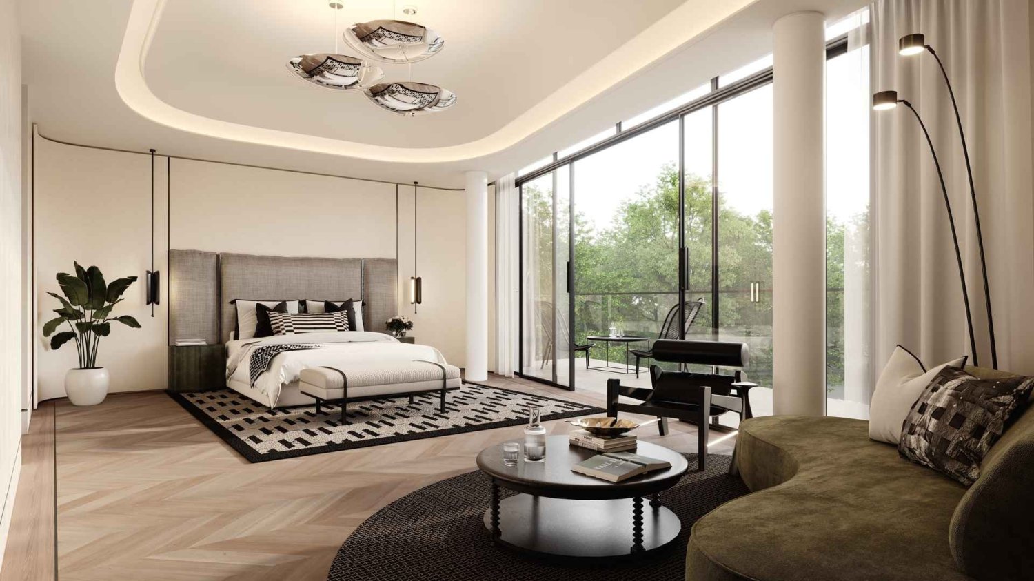 7 غرف نوم فيلا في Karl Lagerfeld Villas, Nadd Al Sheba, UAE رقم 63543