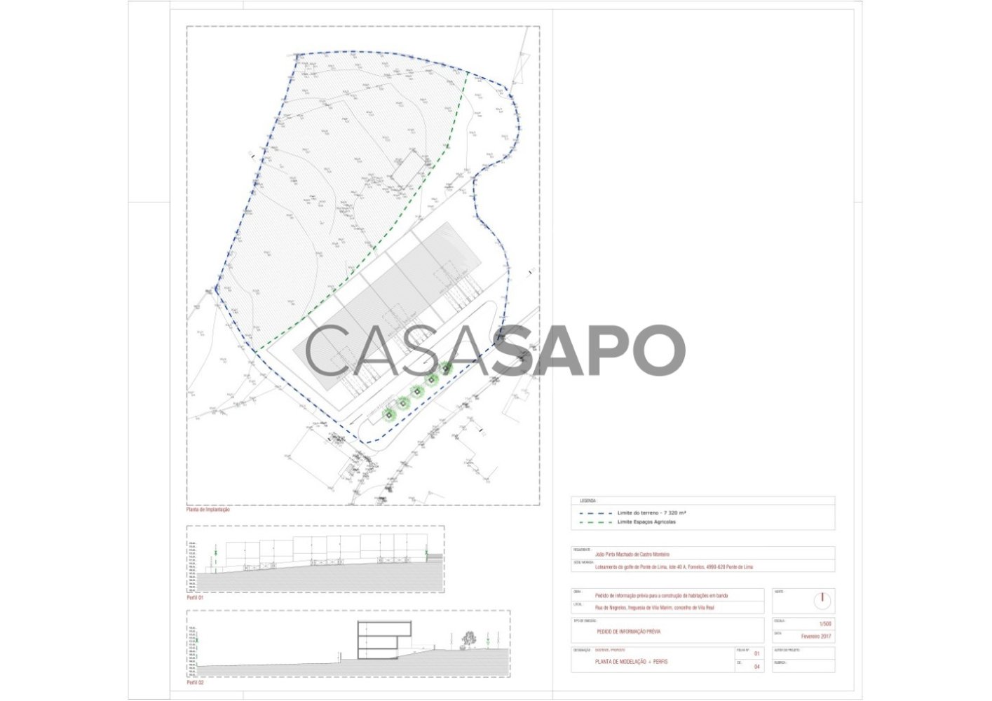 Terreno en Quarteira, Portugal No. 196089