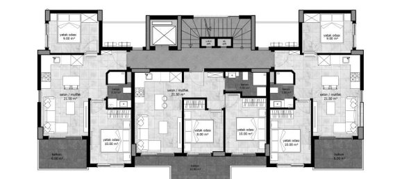 3 rooms Penthouse in Avsallar, Turkey No. 29830 16