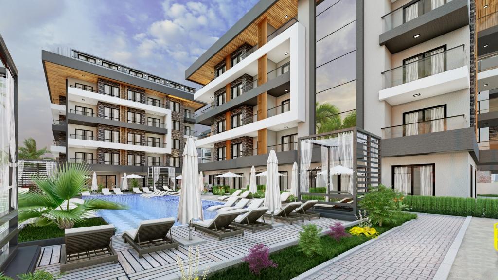 Apartment 1+1 in Alanya, Turkey No. 1502