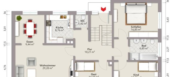 3 غرف نوم منزل في Helmstedt, Germany رقم 164008 10