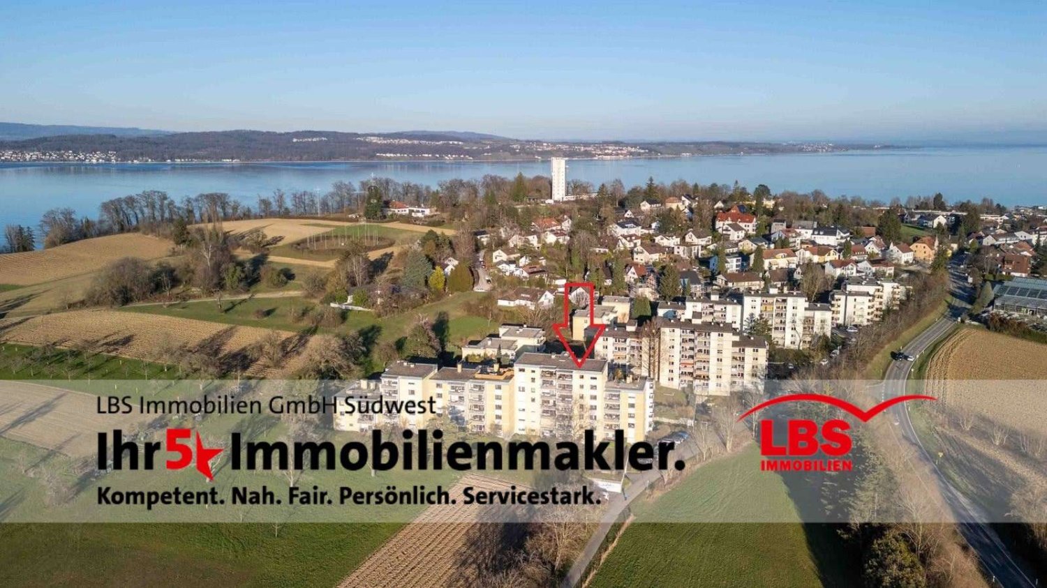 Квартира с 4 комнатами в Konstanz, Германия № 89490