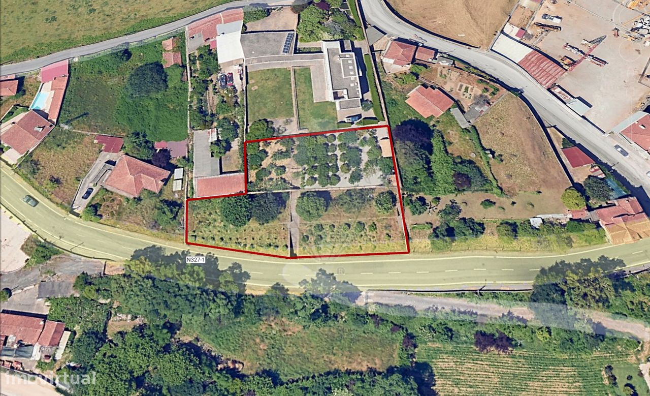 1621m² Land in Vila de Cucujaes, Portugal No. 344932