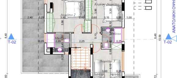 Вилла с 4 спальнями в Протарас, Кипр № 26547 19