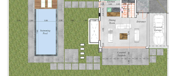 Вилла с 4 спальнями в Протарас, Кипр № 26547 16
