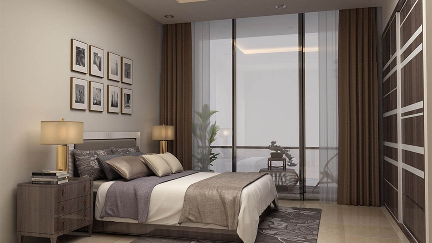 Квартира с 2 спальнями в SAMANA GREENS, Arjan, ОАЭ № 58373