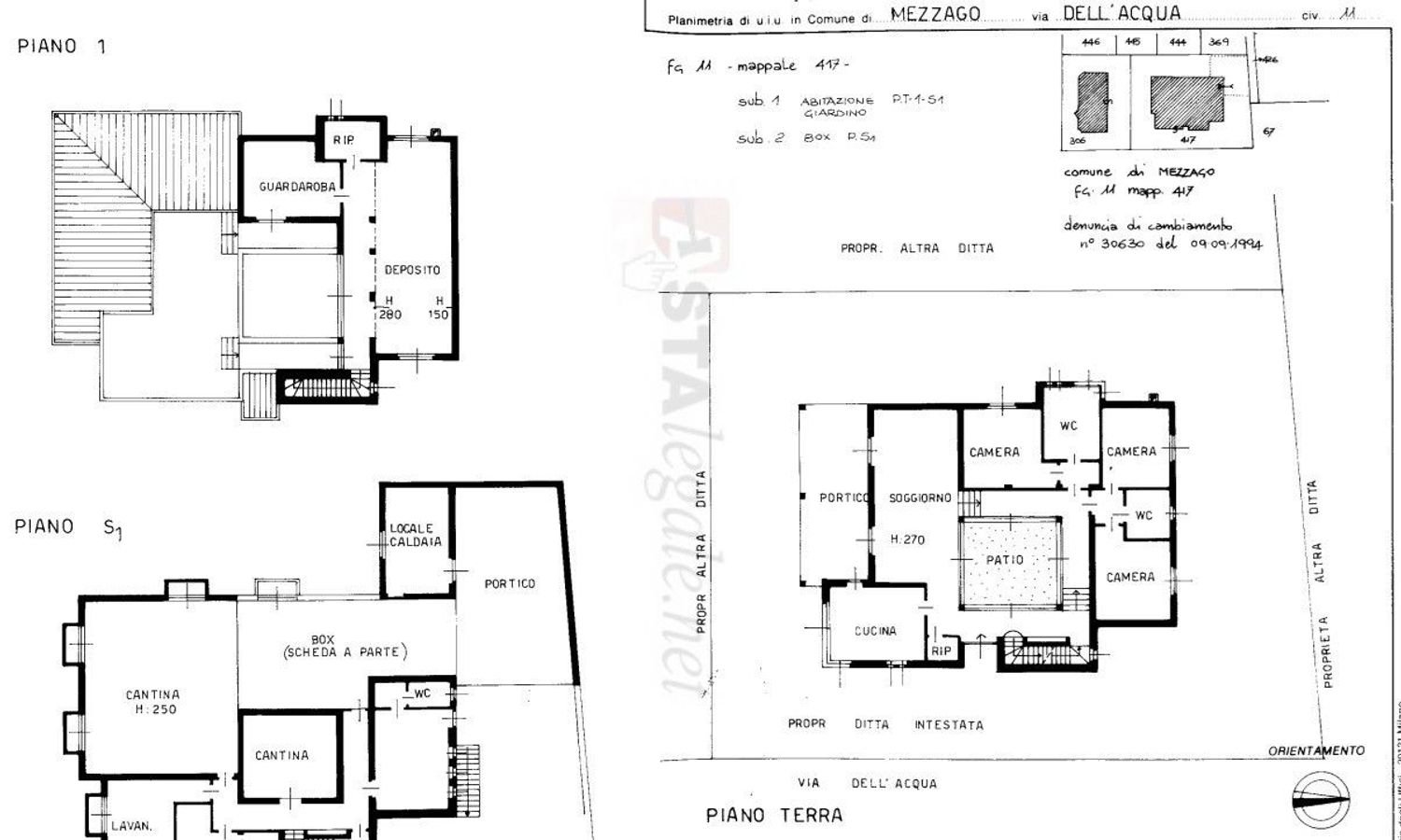 7 rooms Apartment in Mezzago, Italy No. 5327