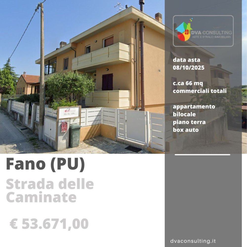 2 rooms Apartment in Fano, Italy No. 300761