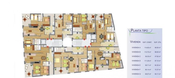 Apartamento T2 em Aguilas, Spain N.º 7102 22