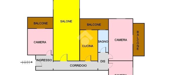 4 rooms Apartment in Palermo, Italy No. 1753 28
