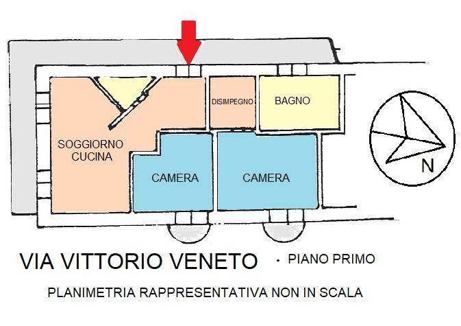 2 bedrooms Apartment in Riva presso Chieri, Italy No. 73273