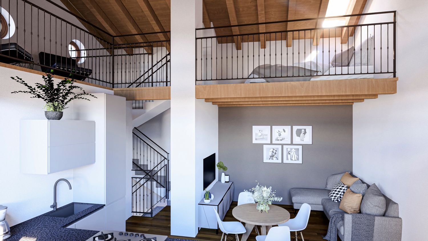 3غرفة منزل ذو طابقين في Novedrate, Italy رقم 66521