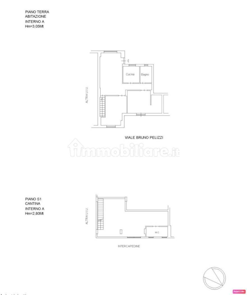 2 Schlafzimmer Wohnung in Rome, Italy, Nr. 398925