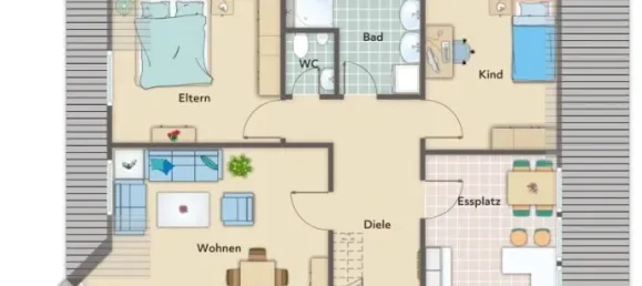 Дуплекс с 2 спальнями в Ravensburg, Германия № 11940 34