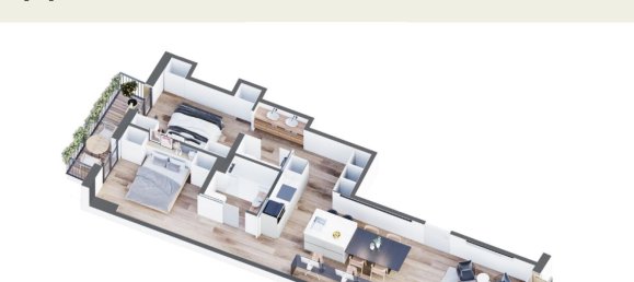 Квартира с 2 спальнями в Сан-Марти, Испания № 24835 7