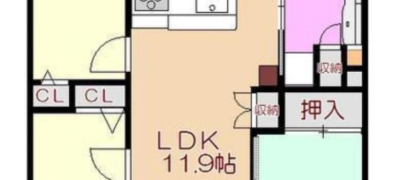 3 غرف نوم شقة في Fukuoka, Japan رقم 2285 2