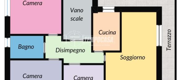 Квартира с 4 комнатами в Сериате, Италия № 152442 19