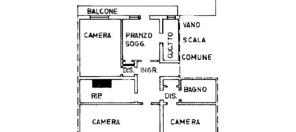 4 rooms Apartment in Mirandola, Italy No. 163862 21