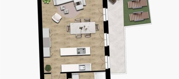 3 rooms Apartment in Turin, Italy No. 38524 6