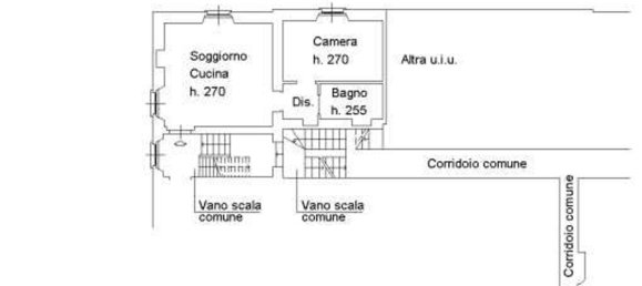 Apartamento de 2 divisões em Como, Italy N.º 6763 14