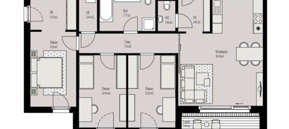 4-Zimmer Wohnung in Wien, Austria, Nr. 189905 45