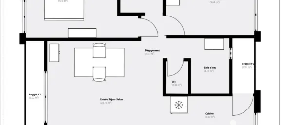 2 غرف نوم شقة في La Seyne-sur-Mer, France رقم 316726 8