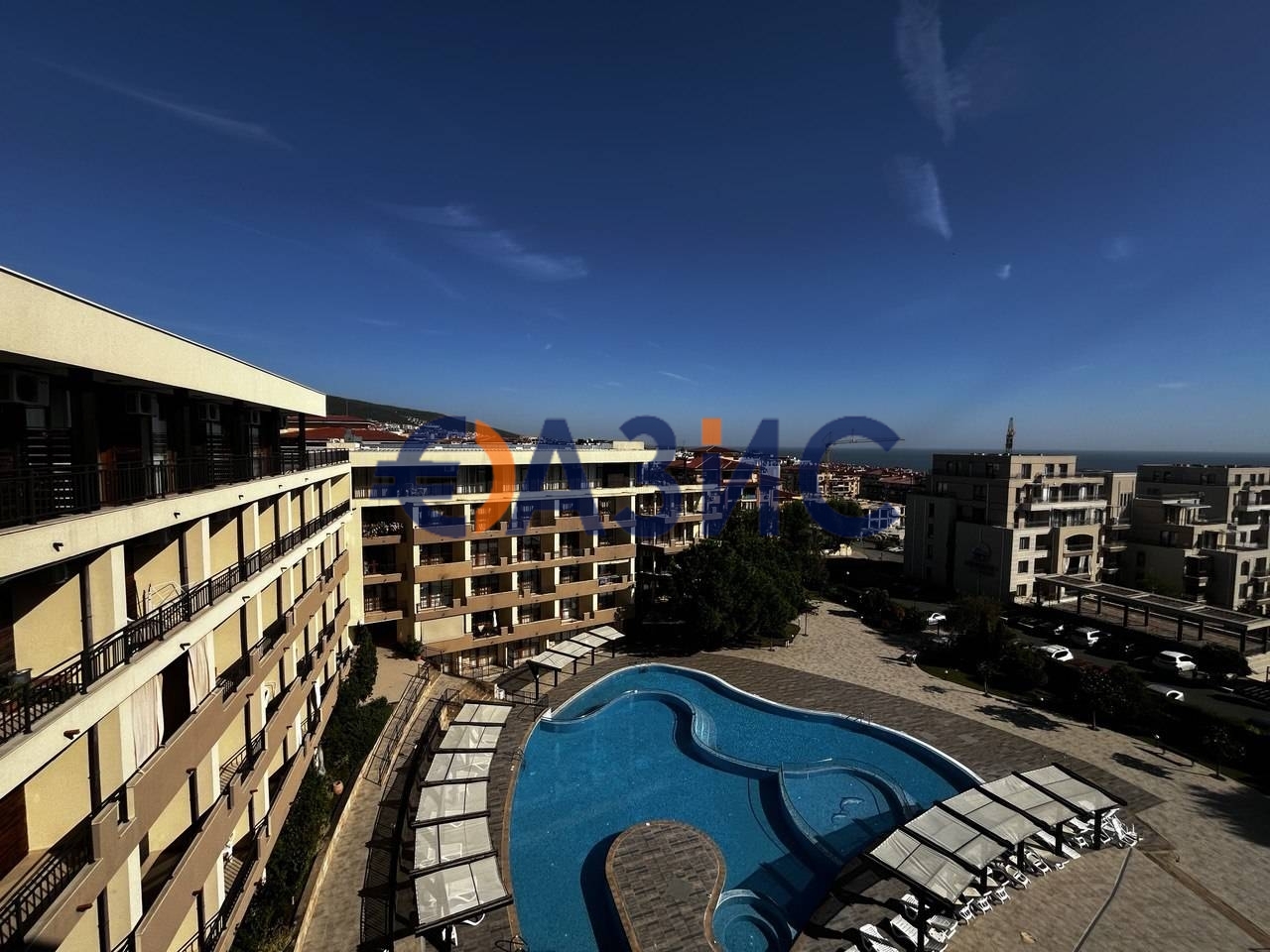 1 chambre Appartement à Sveti Vlas, Bulgaria No. 614