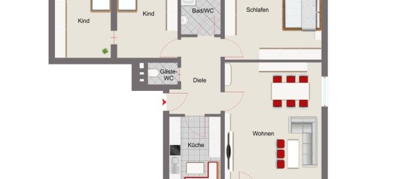 Apartamento de 4 divisões em Herford, Germany N.º 250980 17