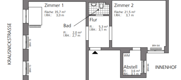 Oficina en Mitte, Germany 68 m² No. 320014 12