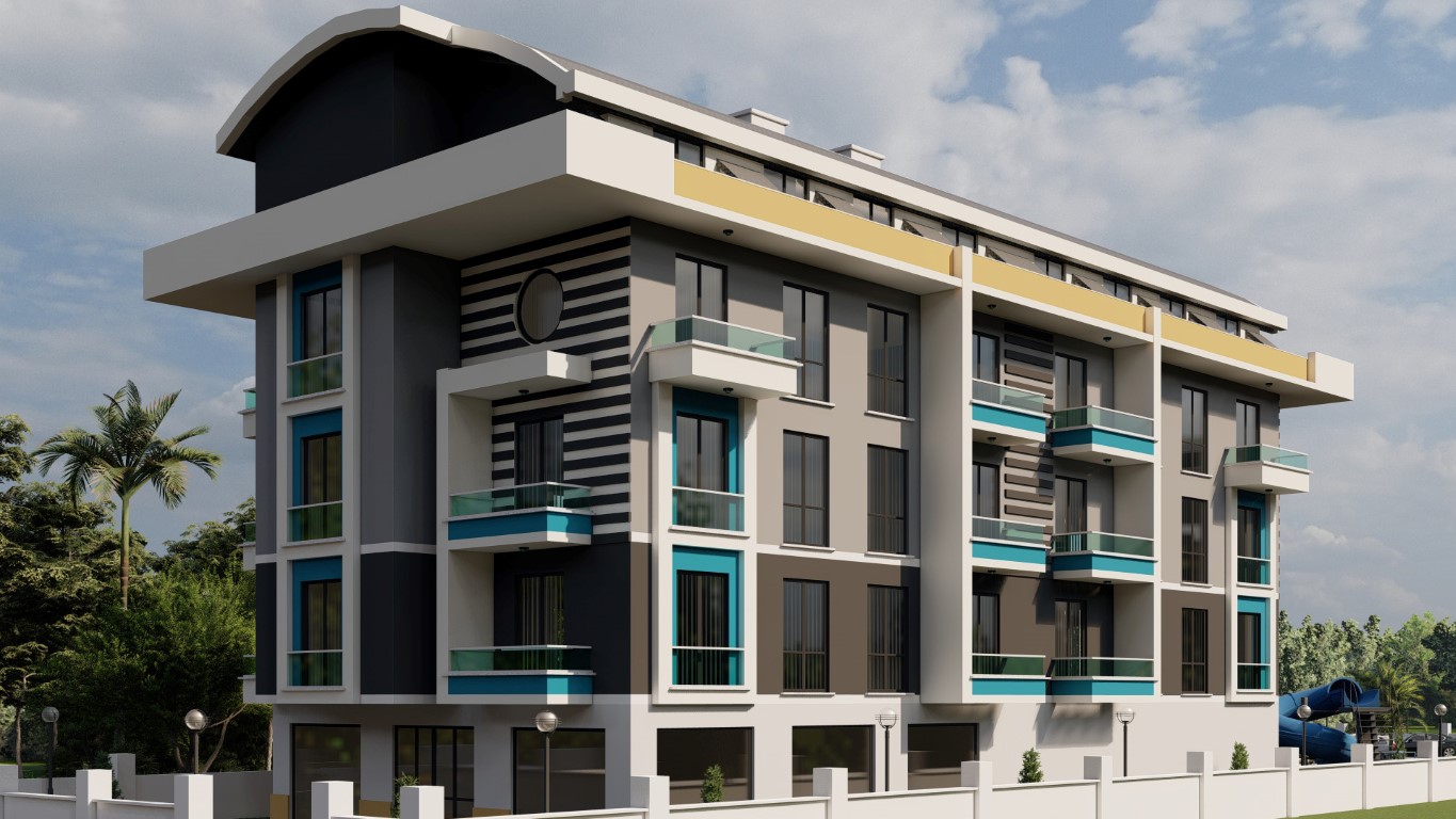 Wohnung 1+1 in Alanya, Turkey, Nr. 13994