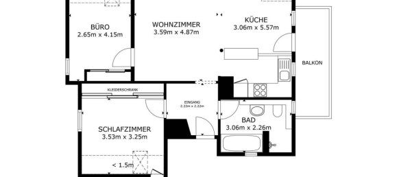 2 Schlafzimmer Wohnung in Heilbronn, Germany, Nr. 267103 10