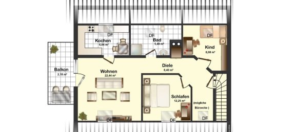 2 bedrooms Apartment in Neu-Ulm, Germany No. 135141 11