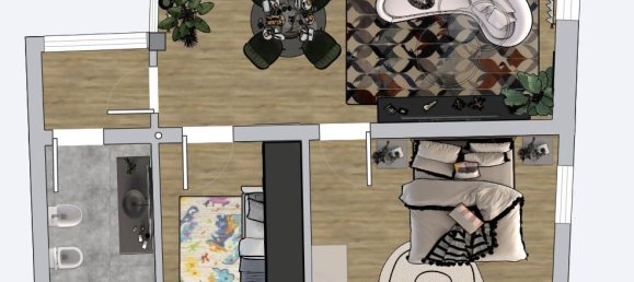 3 rooms Apartment in San Secondo Parmense, Italy No. 2107 15