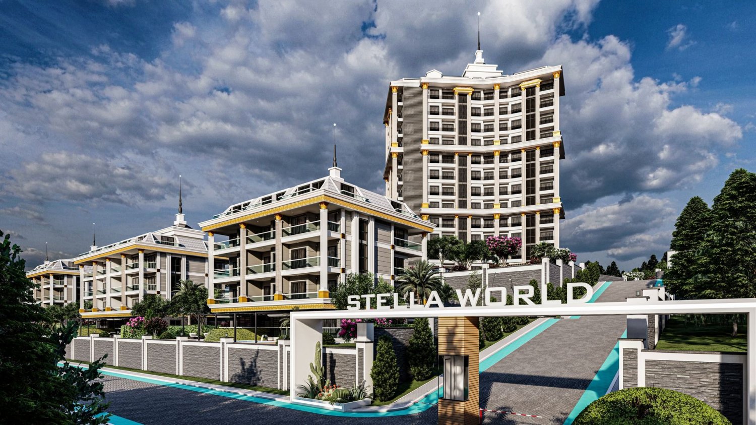 Apartamento 1+1 em Mahmutlar, Turkey N.º 22480