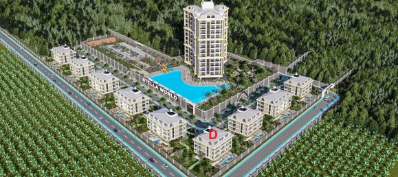 Apartamento 1+1 em Mahmutlar, Turkey N.º 22480 25