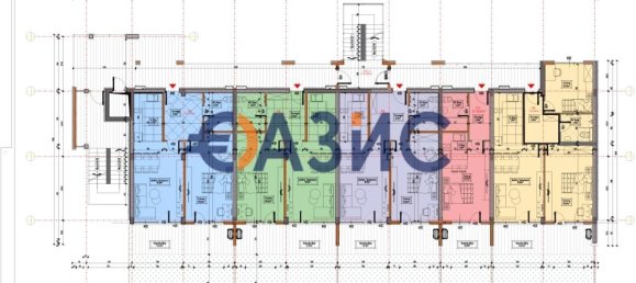 Apartamento de 1 dormitorio en Kosharitsa, Bulgaria No. 493 11