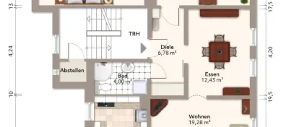 2 غرف نوم بناية في Erzgebirgskreis, Germany رقم 92242 10