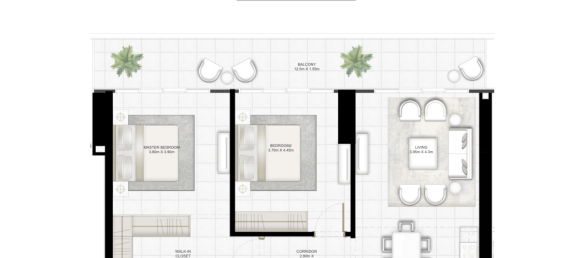 2 bedrooms Apartment in SUNRISE BAY TOWER 2, Dubai, UAE No. 61150 20