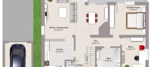 2 غرف نوم منزل في Hesse, Germany رقم 259309 14