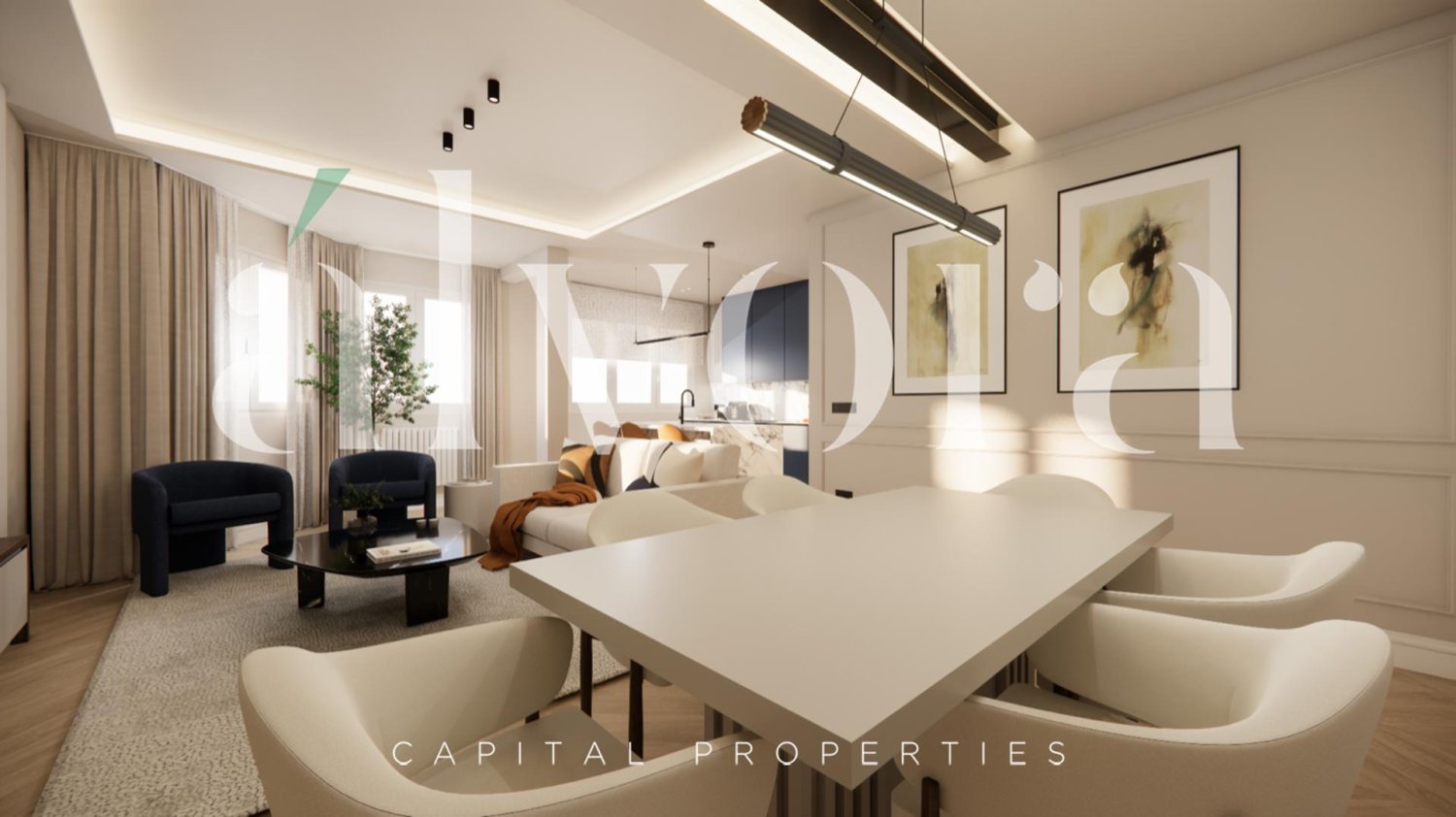 3 Schlafzimmer Wohnung in Madrid, Spain, Nr. 120007