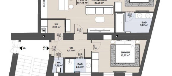 3-Zimmer Wohnung in Margareten, Austria, Nr. 173433 16