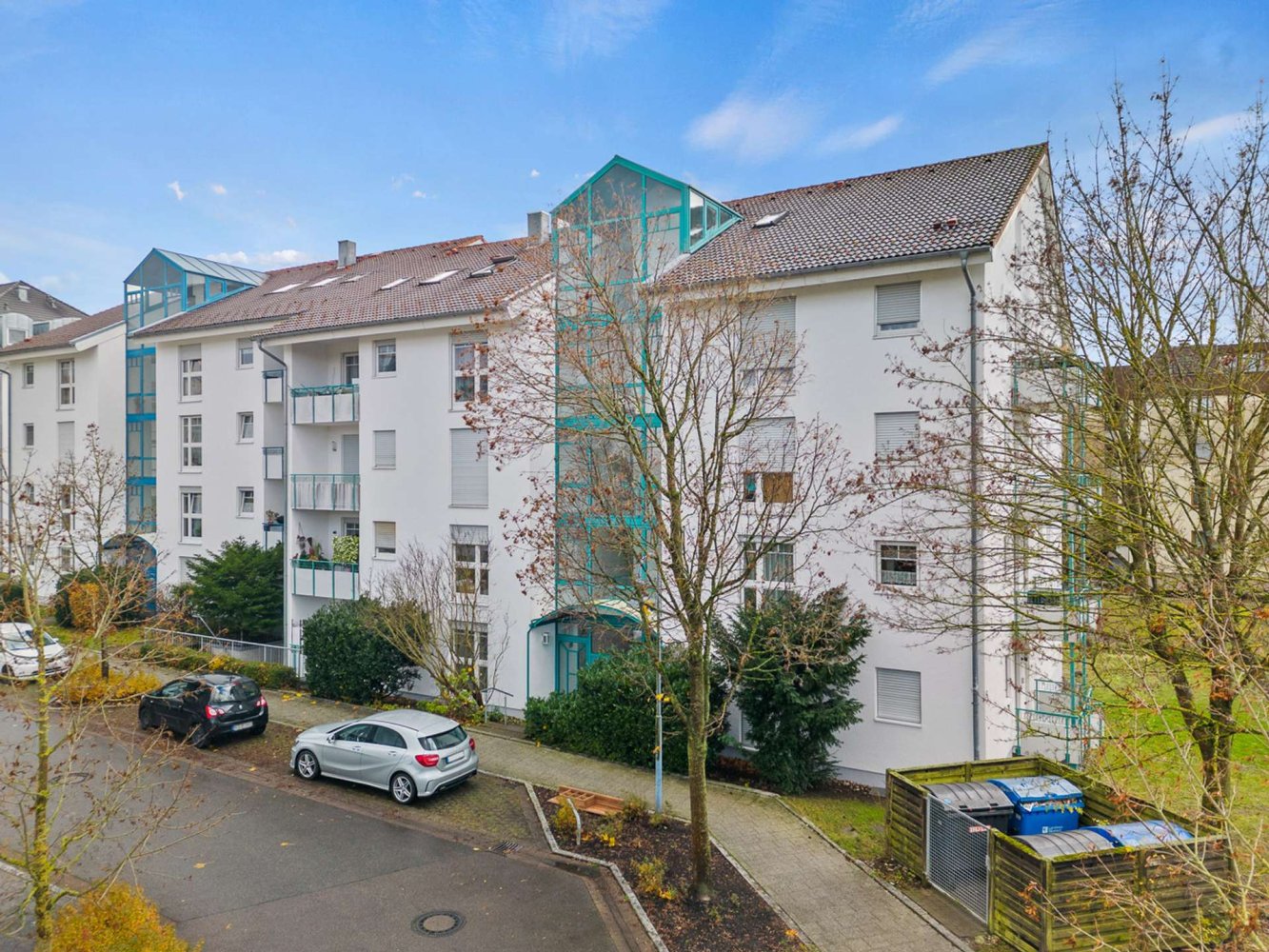 Квартира с 1 спальней в Биберах, Германия № 111190