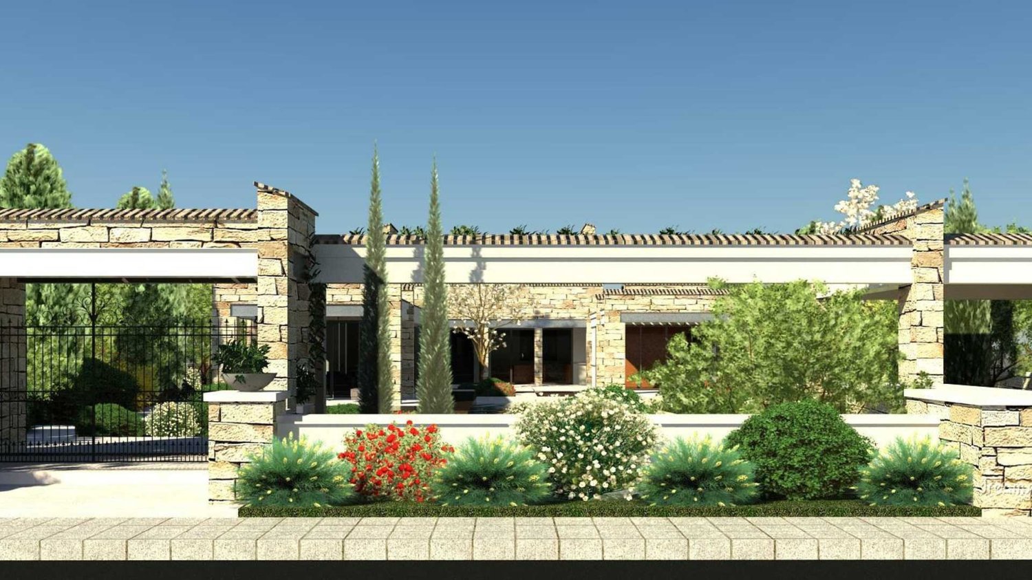 3 غرف نوم فيلا في IMPERIAL RESIDENCES, Kouklia, Cyprus رقم 17412