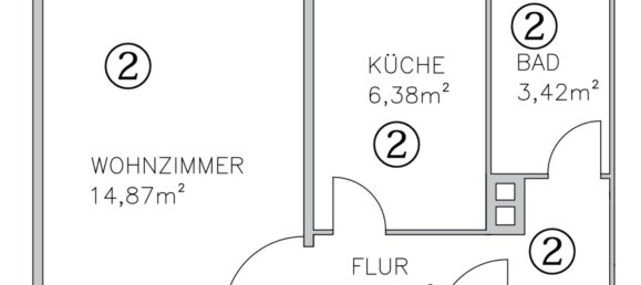 Apartamento T1 em Nuremberg, Germany N.º 275934 4