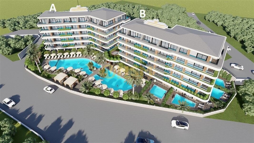 Квартира 1+1 в Аланья, Турция № 9447