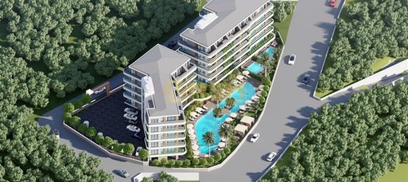 Квартира 1+1 в Аланья, Турция № 9447 14