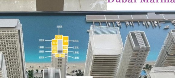 2 chambres Appartement à Dubai Harbour, UAE No. 2254 13