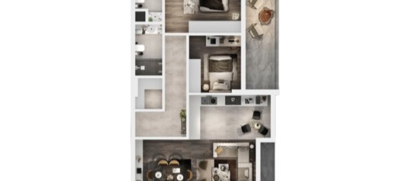 Apartment 1+1 in Side, Turkey No. 14745 13